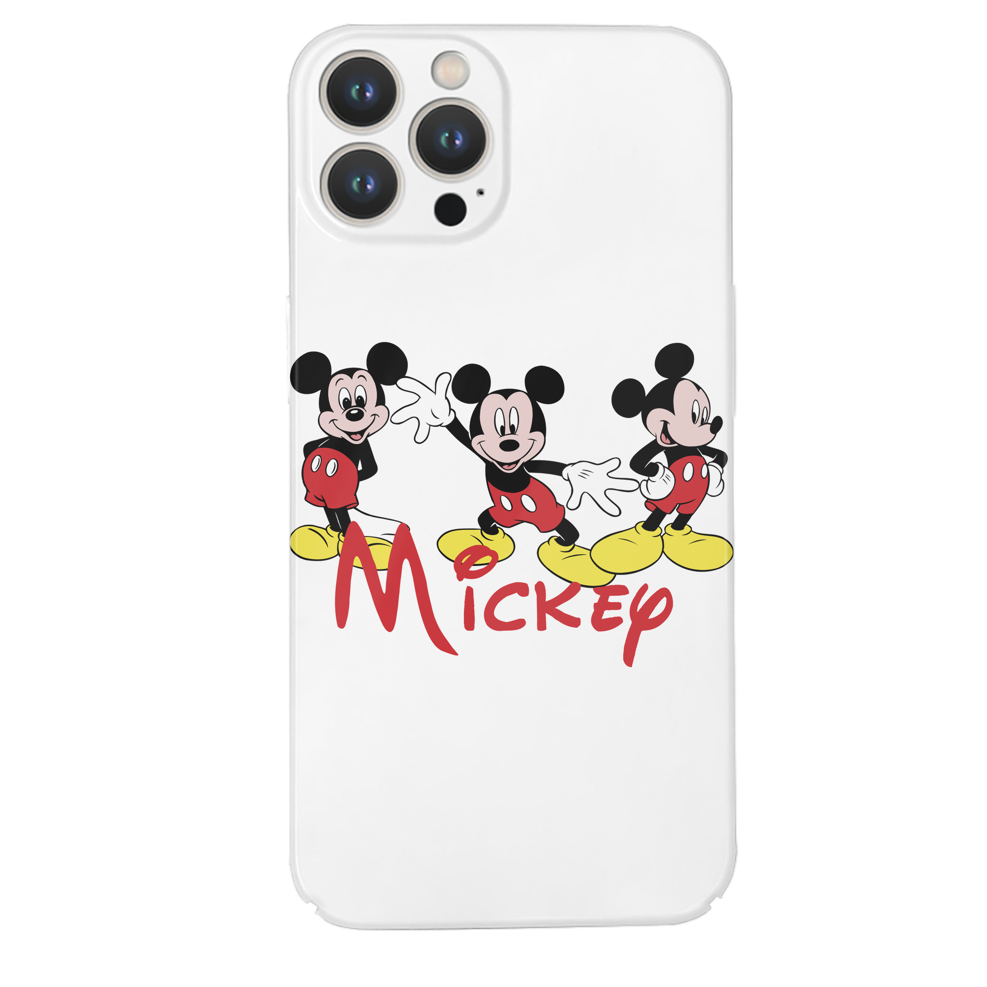 （画像用） ミッキーマウス Mickey Mouse 【iPhone 14シリーズ対応】ハードケース